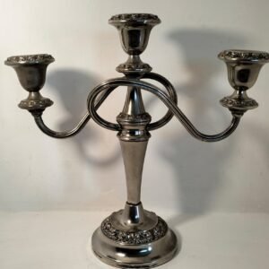 Antique Ian Heath Ltd IANTHE Silver Plated Candelabra
