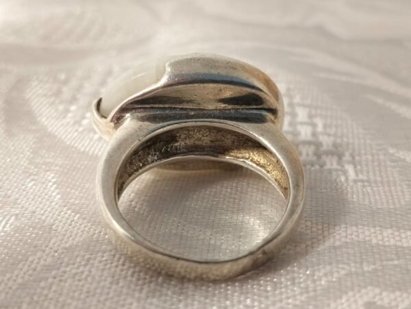Sterling Silver Moonstone Ring - Image 2