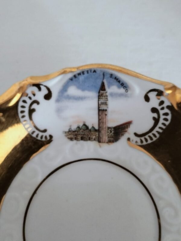 Rare Gold Gilt Bavarian Demitasse Cup and Saucer - Image 3