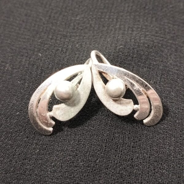 Vintage Sterling Silver Miguel Alonzo clip on Earrings