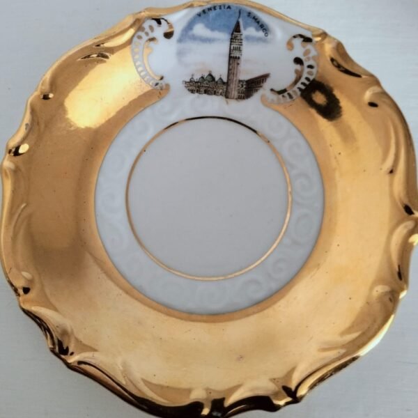 Rare Gold Gilt Bavarian Demitasse Cup and Saucer - Image 4