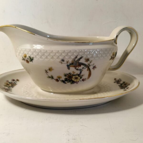 Vintage Thomas Bavaria Porcelain Gravy Boat