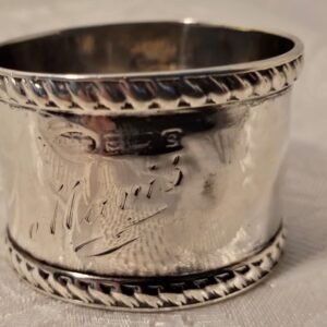Vintage Sterling Silver Serviette Ring
