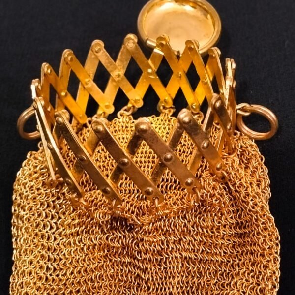 Vintage Double Mesh Coin Purse - Image 3