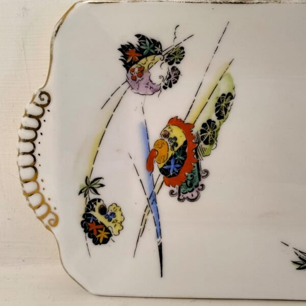 Antique Duchess China Hand Painted Trinket Tray - Image 3