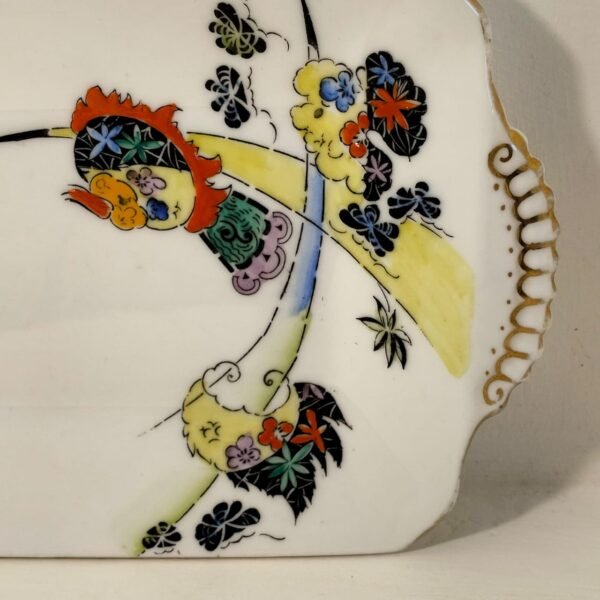 Antique Duchess China Hand Painted Trinket Tray - Image 4