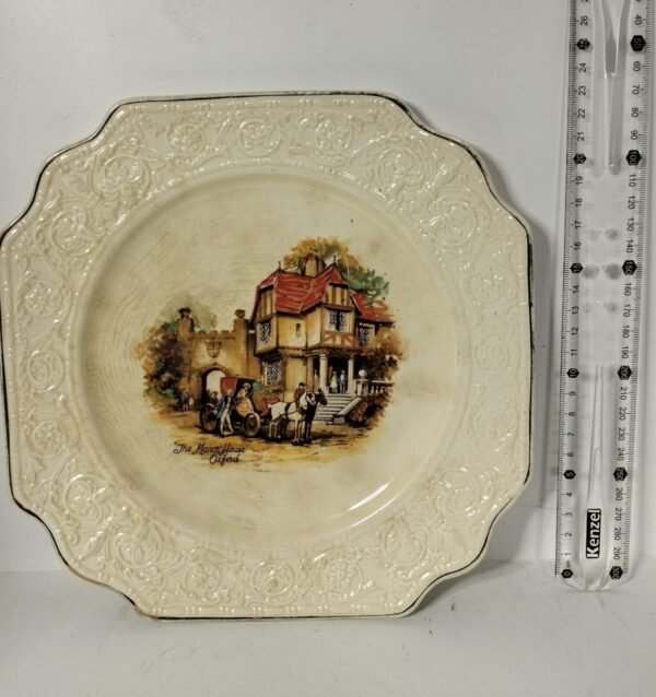 Vintage Crown Devon Coaching Days Plate - Image 2