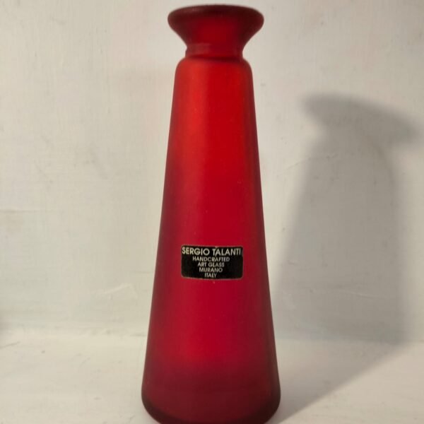 Elegant Sergio Talanti Murano Art Glass Vase - Image 3