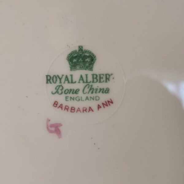 Rare Barbara Ann Royal Albert Cake Plate - Image 2