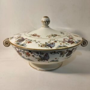 Royal Worcester Crown Ware, Regency style Lidded Serving Dish