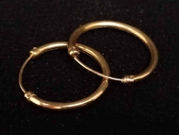 9ct Gold Hoop Earrings