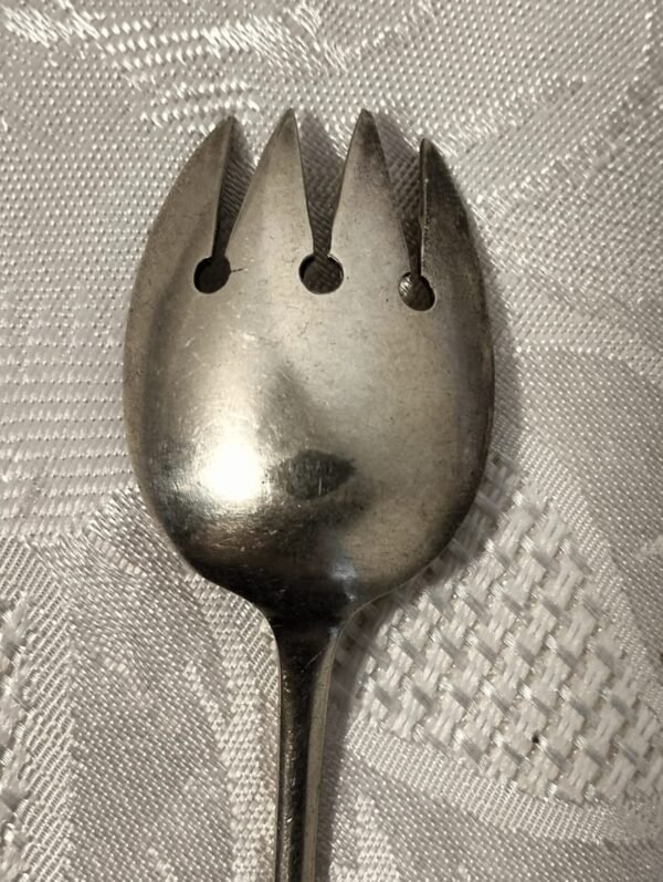 Rare Vintage William Page Electroplated Salad Fork - Image 2