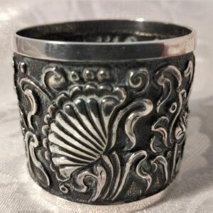 Antique Yogya 800 Silver Napkin Ring
