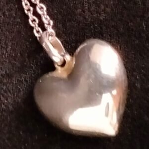 Sterling Silver Chain with Heart pendant