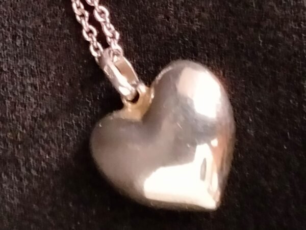 Sterling Silver Chain with Heart pendant