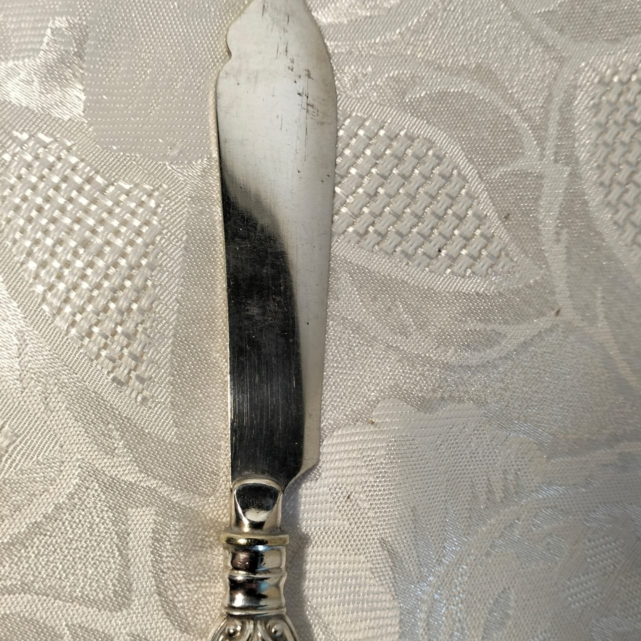 Rare WMF German Art Nouveau Jugendstil Silver I/O Fish Knife 3 Rare WMF German Art Nouveau Jugendstil Silver I/O Fish Knife - Image 3