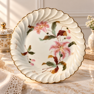 Rare Vintage German Rudolstadt Fruit Bowl