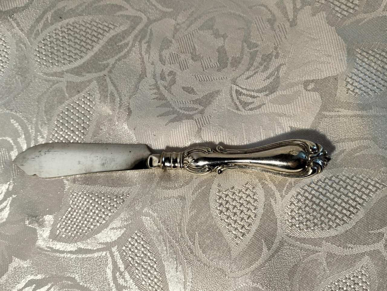 Rare WMF German Art Nouveau Jugendstil Silver I/O Fish Knife 1 Rare WMF German Art Nouveau Jugendstil Silver I/O Fish Knife