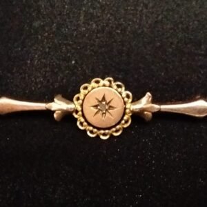 9ct Gold Brooch Pendant