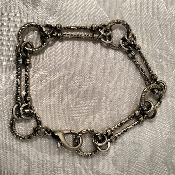 Unique Silver Plated Bracelet