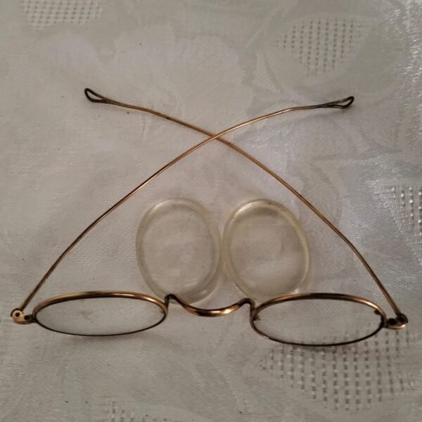 Antique Gold plated Eyeglasses - Image 4