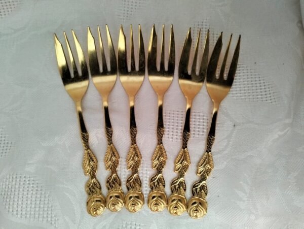 Set of Cake Forks and Teaspoons - Image 2