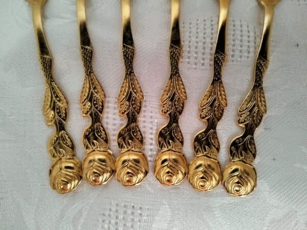 Set of Cake Forks and Teaspoons - Image 3