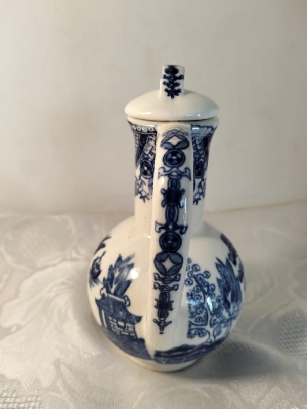 Blue Willow Vinegar Bottle with Stopper - Image 5