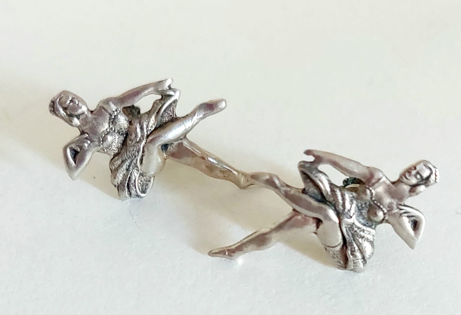Vintage Silver Ballerina Earrings 5 Vintage Silver Ballerina Earrings - Image 5