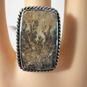 Dendritic Sandstone (Dendrite) Ring