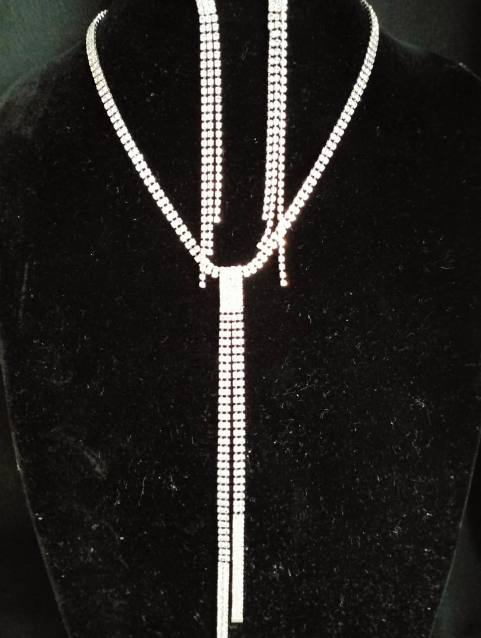Affordable Rhinestone Necklace and earrings 5 Set of Costume Jewelery