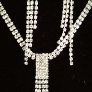 Affordable Rhinestone Necklace and earrings 11 Rhinestone necklace and earrings
