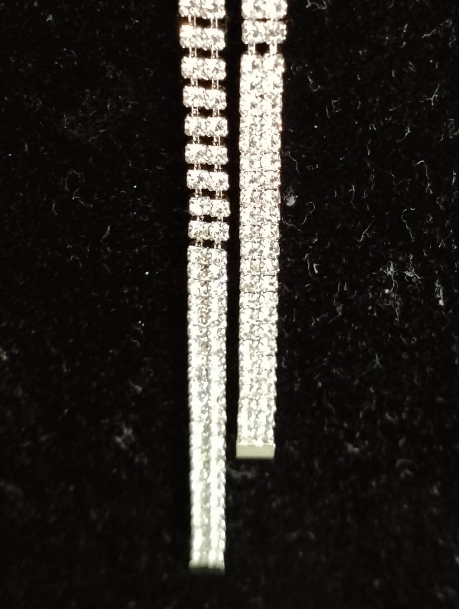 Affordable Rhinestone Necklace and earrings 3 Affordable Rhinestone Necklace and earrings - Image 3