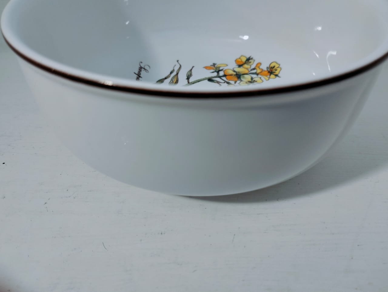 Vintage Villeroy & Boch Porcelain Bowl 3 Vintage Villeroy & Boch Porcelain Bowl - Image 3