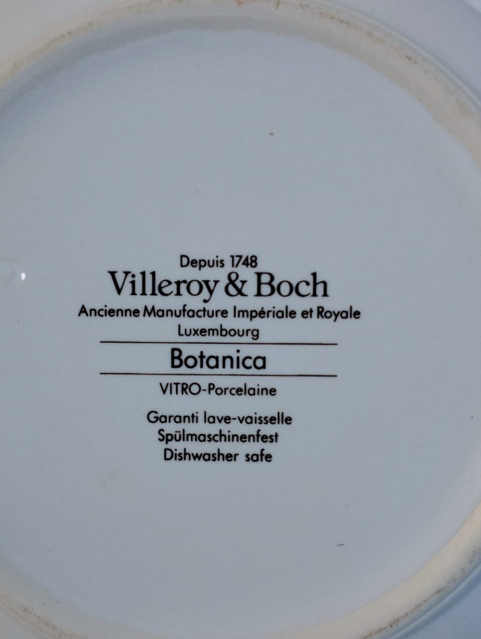 Vintage Villeroy & Boch Porcelain Bowl 2 Vintage Villeroy & Boch Porcelain Bowl - Image 2