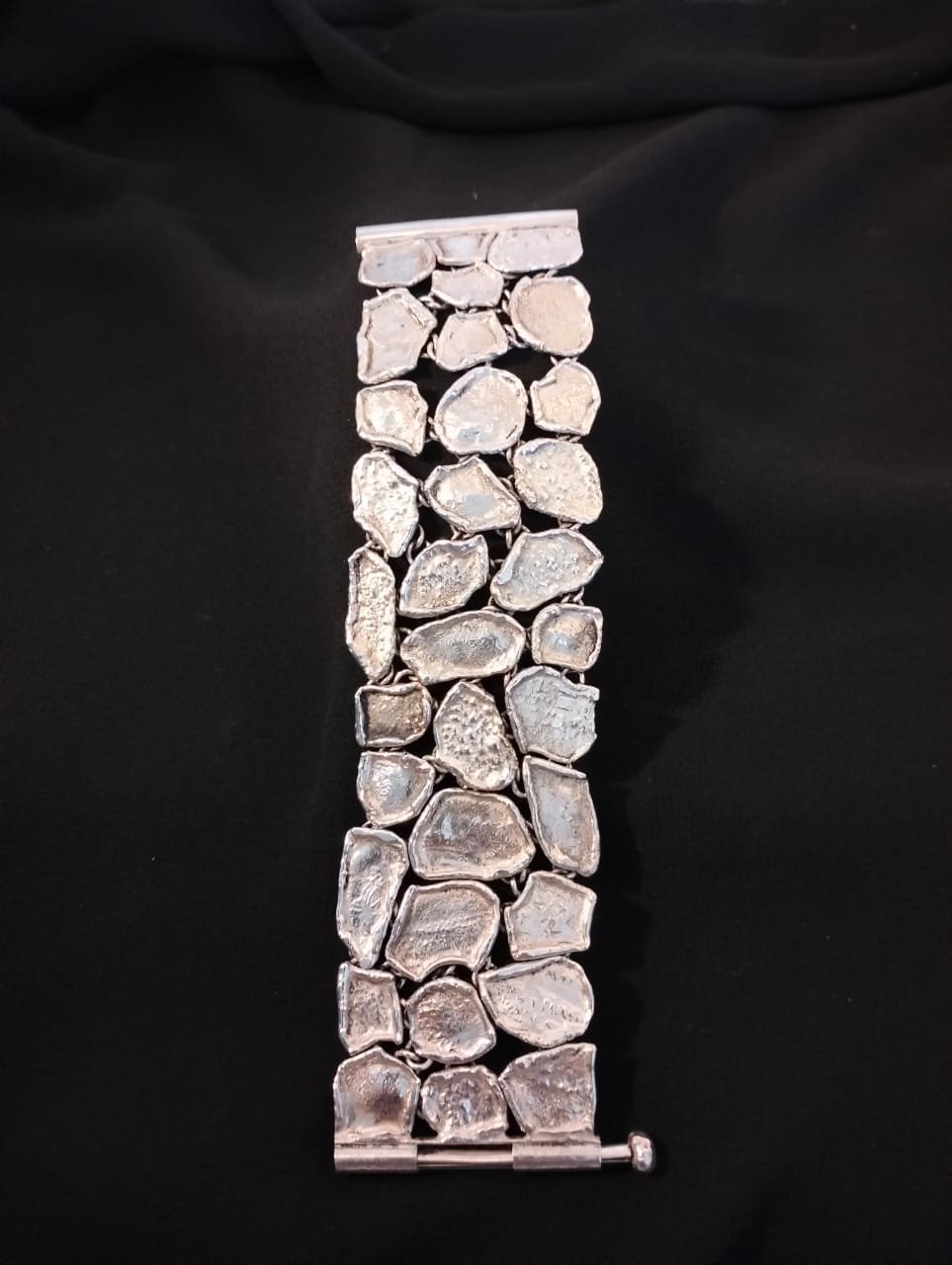 Unique Sterling silver cuff bracelet 1 Unique Sterling silver cuff bracelet