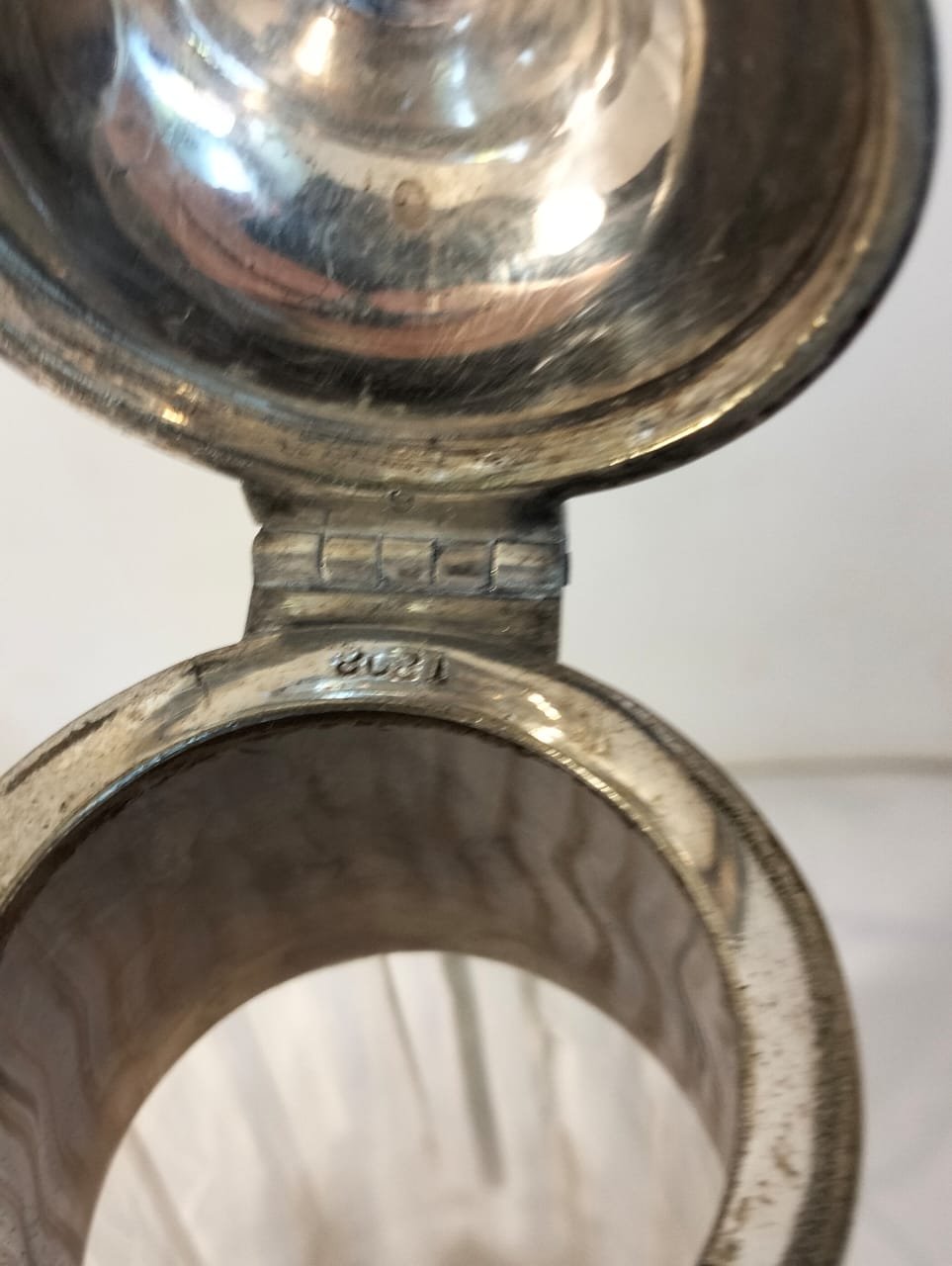 Antique Silver Plated Claret Jug 5 Antique Silver Plated Claret Jug - Image 5