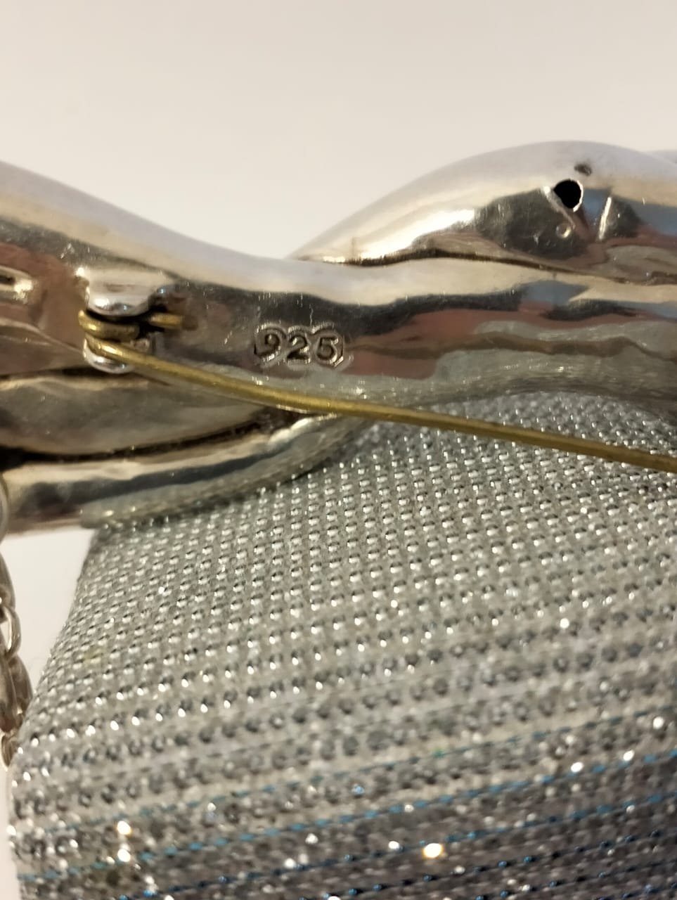 Unique Sterling Silver Brooch 3 Unique Sterling Silver Brooch - Image 3