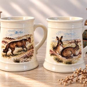 Affordable Vintage Melba Ware Ceramic Beer Tankards