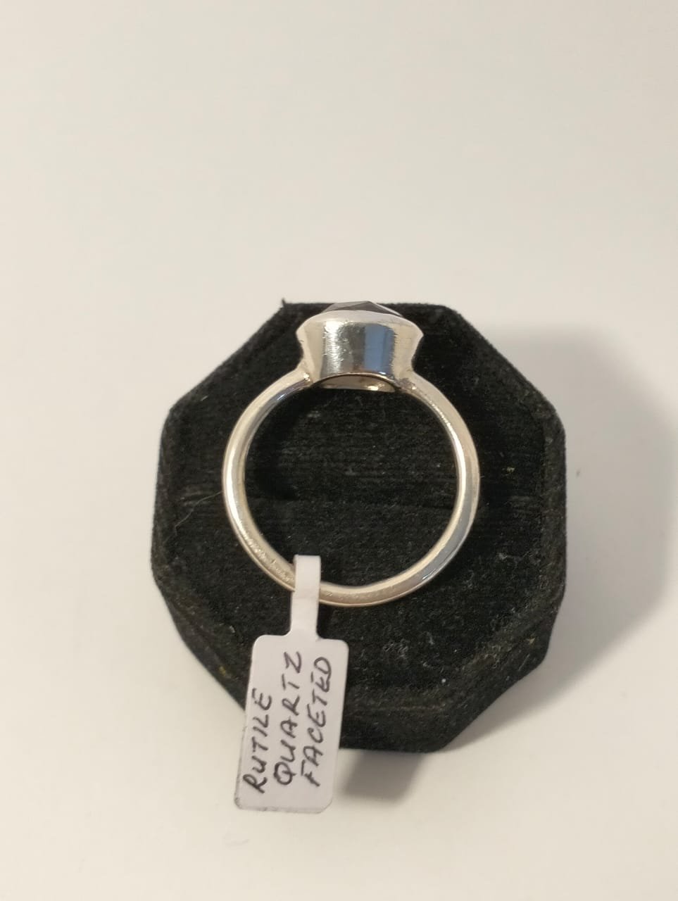 Sterling Silver Rutile Quartz Ring 2 Sterling Silver Rutile Quartz Ring - Image 2