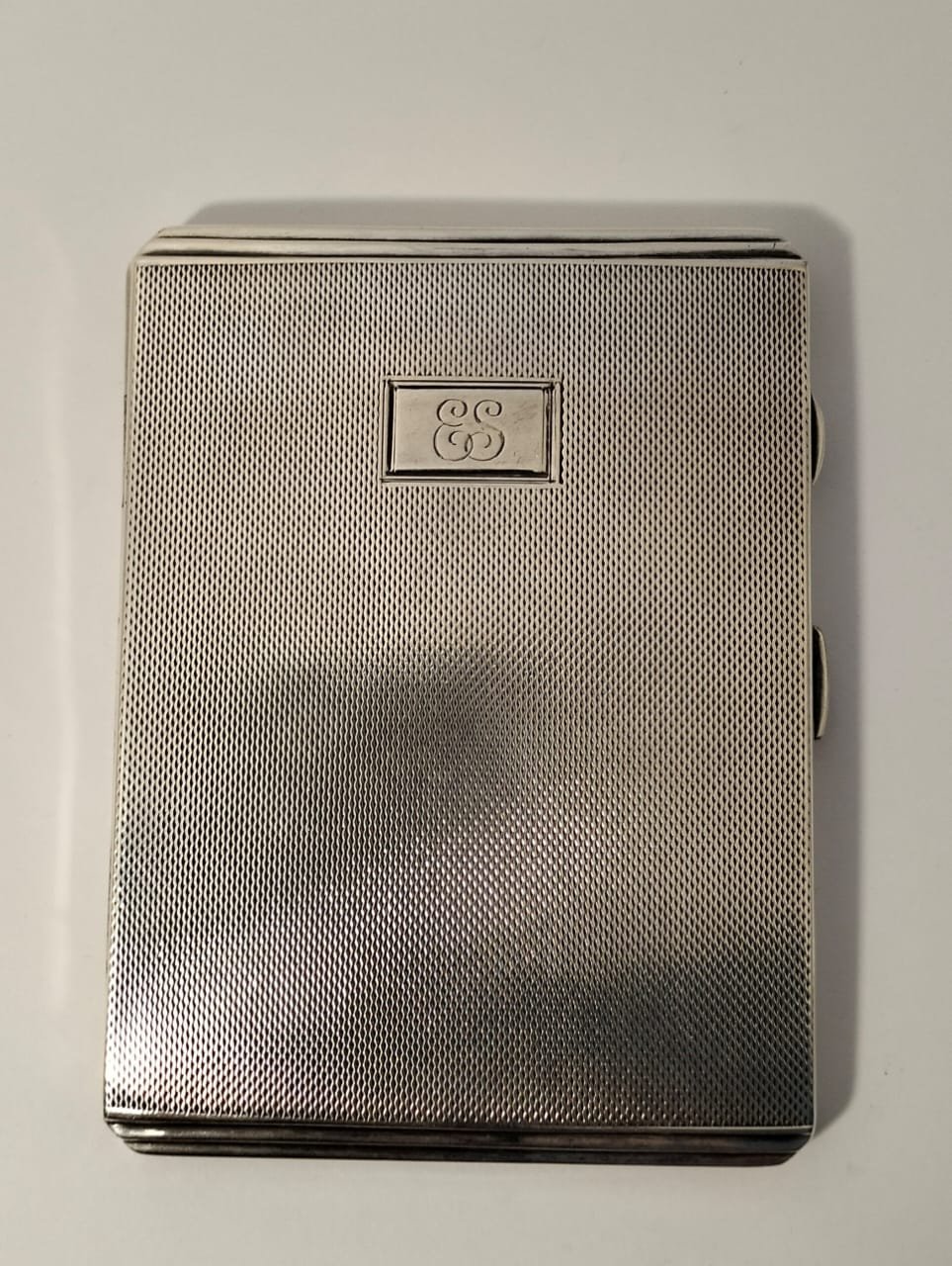 Beautiful Vintage Art Deco Chromium Plated Cigarette Case 1 Beautiful Vintage Art Deco Chromium Plated Cigarette Case