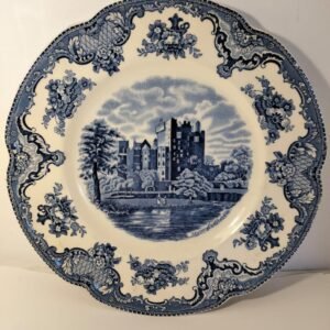 Attractive Johnson Brothers Old Britain Castles Blue Dinner Plate