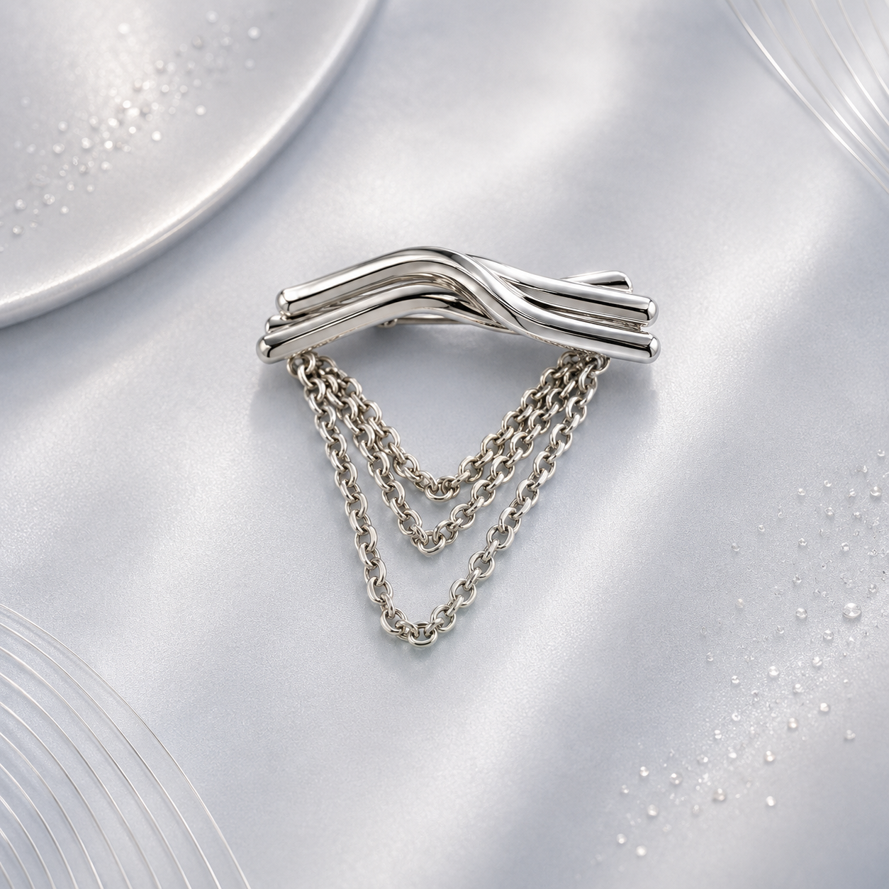 Unique Sterling Silver Brooch 1 Unique Sterling Silver Brooch