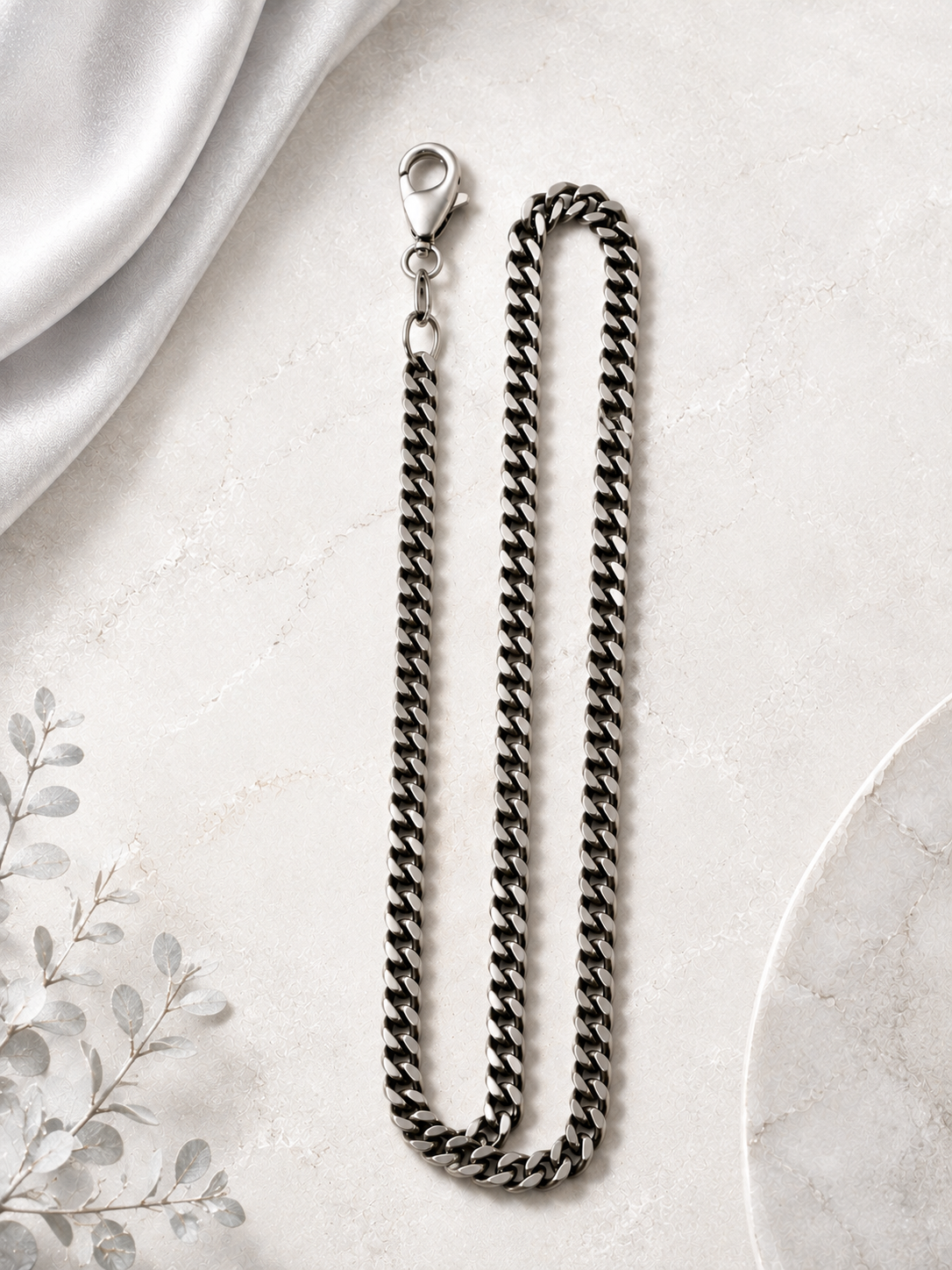 Sterling Silver Unisex Chain 1 Sterling Silver Unisex Chain