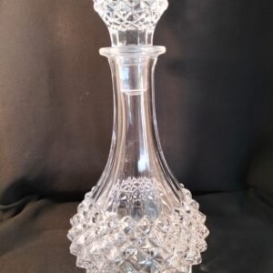 Vintage Crystal alcohol Decanter