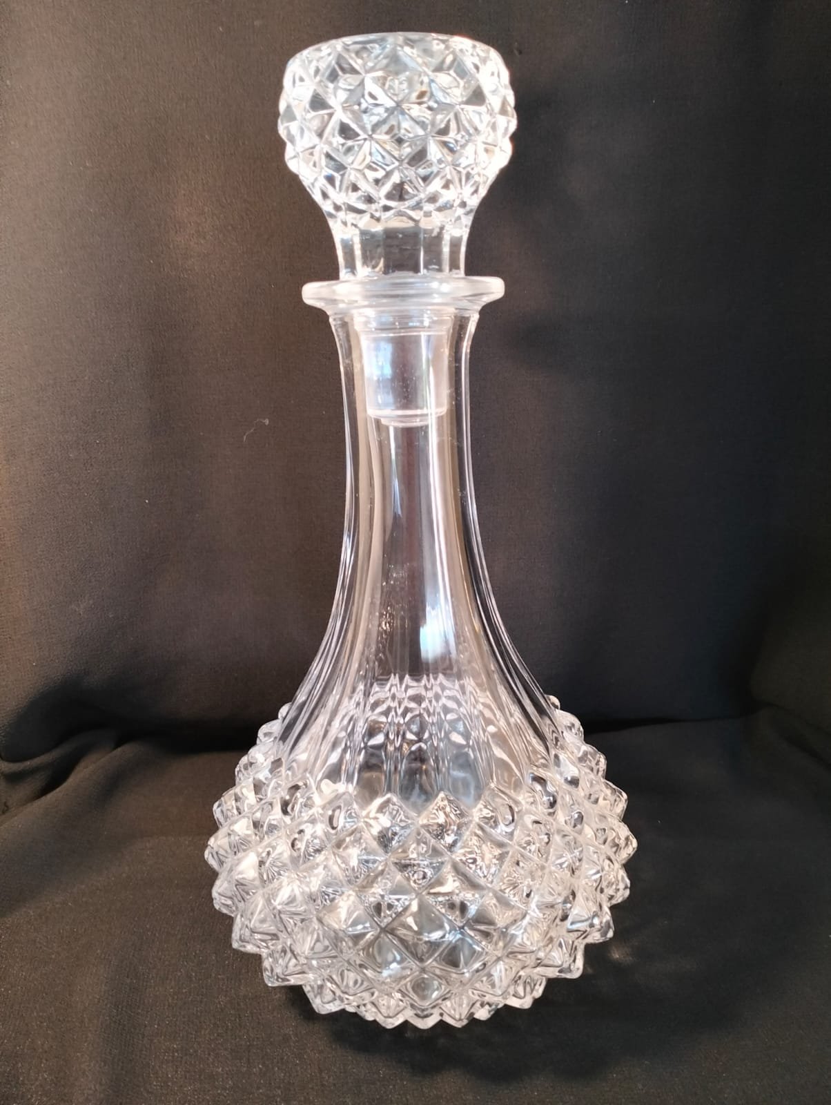 Vintage Crystal Alcohol Decanter 1 Vintage Crystal alcohol Decanter