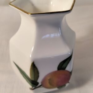 Vintage Royal Worcester Arden hexagonal vase