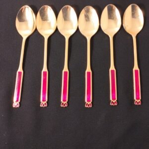 Eetrite 24ct gold plated coffee spoons