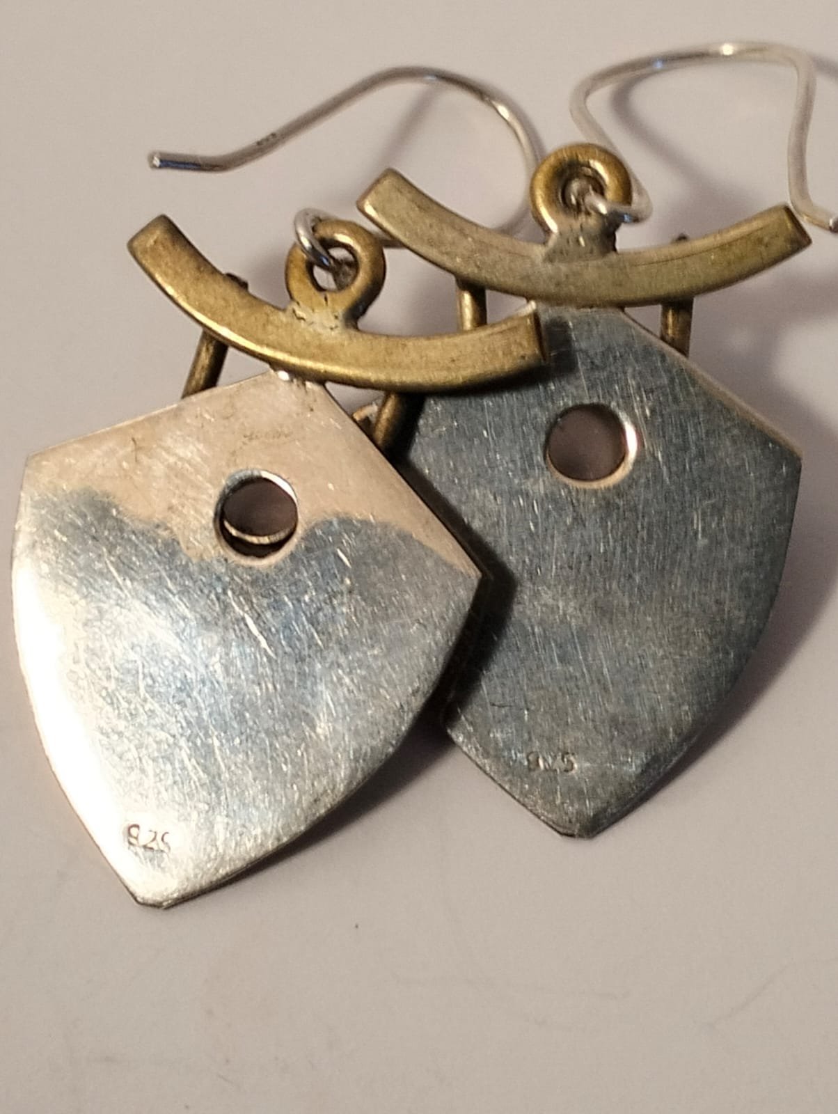 Sterling silver heart shaped earrings 4 Sterling Silver Heart Shaped Earrings