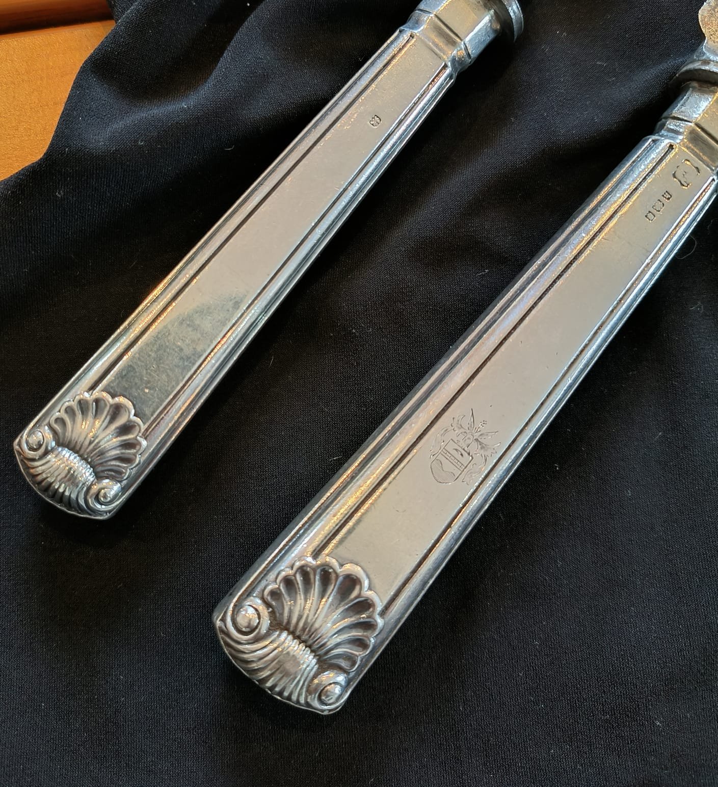 Rare Silver handled Carving Knife and Sharpening Steel 4 Rare Silver handled Carving Knife and Sharpening Steel - Image 4